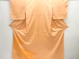 霞模様付け下げ色無地着物